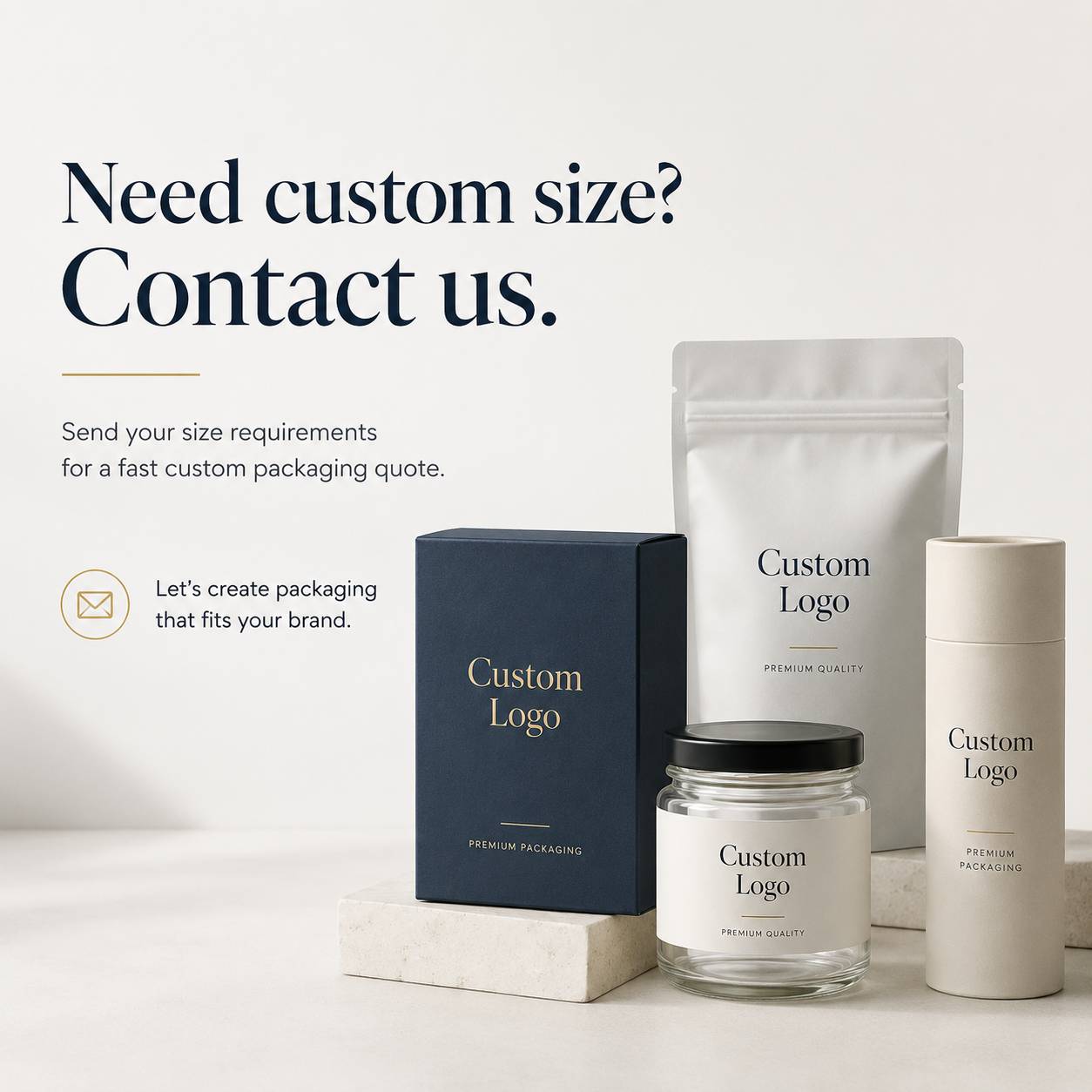 custom packaging samples